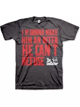 Футболка The Godfather, серый