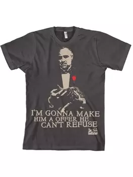 Футболка The Godfather, серый