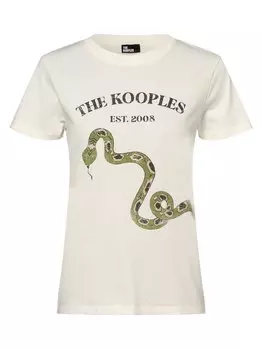 Футболка The Kooples, экрю