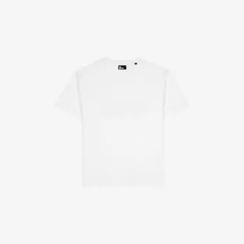 Футболка The Kooples с коротким рукавом и вышитым логотипом, белый