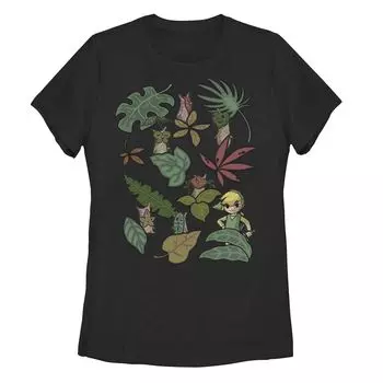 Футболка The Legend of Zelda Link In The Leaves для юниоров Licensed Character