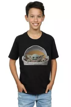 Футболка The Mandalorian The Child Pod Star Wars, черный
