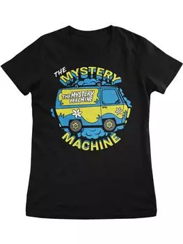 Футболка The Mystery Machine Girly Tee Scooby Doo, черный