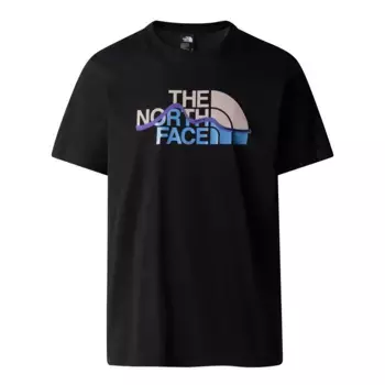 Футболка The North Face "ФУТБОЛКА MOUNTAIN LINE M S/S", черный