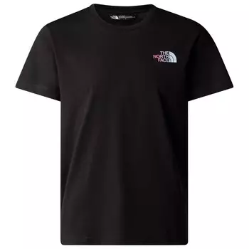 Футболка The North Face Girl's S/S Relaxed Graphic Tee 2, цвет TNF Black