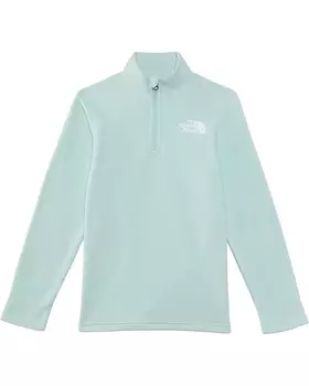 Футболка The North Face Kids Teen Glacier 1/4 Zip Pullover, цвет Muted Pine