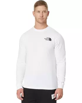 Футболка The North Face L/S Box NSE Tee, цвет TNF White/Art