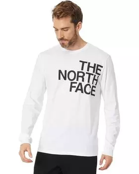 Футболка The North Face Long Sleeve Brand Proud, цвет TNF White/TNF Black
