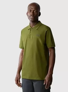 Футболка The North Face M POLO PIQUET, зеленый