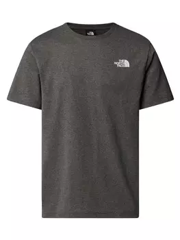 Футболка The North Face M S/S REDBOX TEE, серый