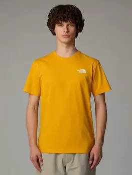 Футболка The North Face M S/S REDBOX TEE, желтый