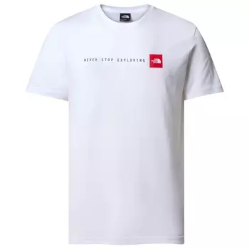 Футболка The North Face S/S Never Stop Exploring Tee, цвет TNF White