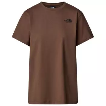 Футболка The North Face S/S Relaxed Redbox Tee, цвет Smokey Brown