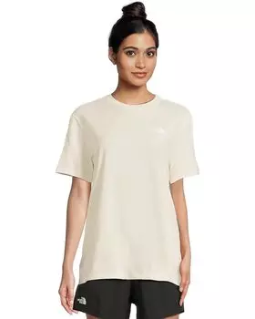 Футболка The North Face Short Sleeve Core Box NSE Tee, цвет White Dune