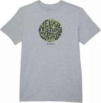 Футболка The North Face Short Sleeve Graphic Tee, цвет TNF Light Grey Heather/LED Yellow
