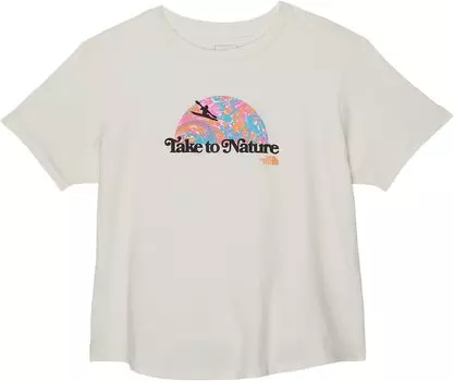 Футболка The North Face Short Sleeve Graphic Tee, цвет Gardenia White/Super Pink