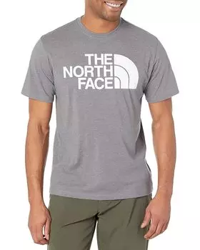 Футболка The North Face Short Sleeve Half Dome, цвет TNF Medium Grey Heather/TNF White 2
