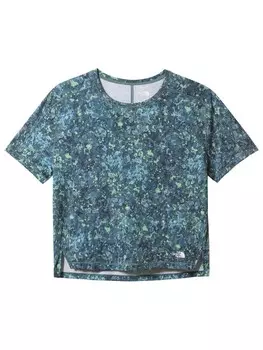 Футболка The North Face W PRINTED EA DAWNDREAM RELAXED, синий