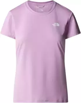 Футболка The North Face "W REAXION AMP CREW - EU", фиолетовый