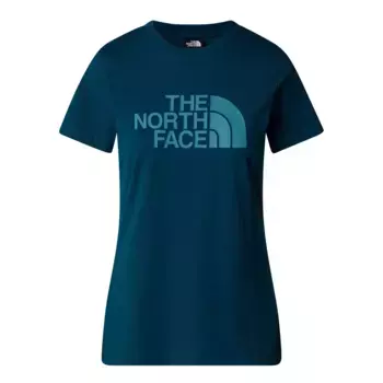 Футболка The North Face "W S/S EASY TEE", цвет Midnight Petrol/Algae B