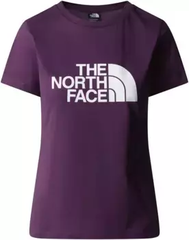 Футболка The North Face "W S/S EASY TEE", цвет Black Currant Purple