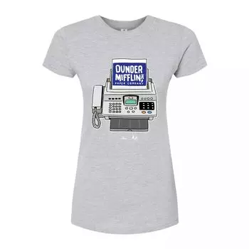 Футболка The Office Fax Machine для юниоров Licensed Character, серый
