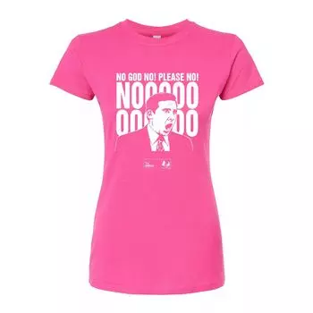 Футболка The Office No God для юниоров Licensed Character, розовый