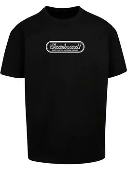 Футболка The Skateboard Magazin Logo Oversize Tee Merchcode, черный