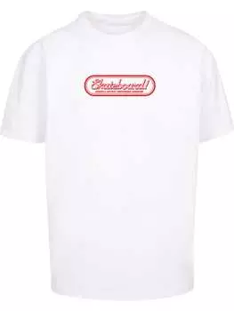 Футболка The Skateboard Magazin Logo Oversize Tee Merchcode, белый
