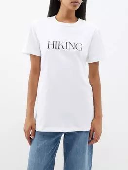 Футболка the sports movement из органического джерси Alex Eagle Sporting Club, белый