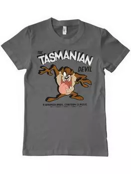 Футболка The Tasmanian Devil T-Shirt Looney Tunes , серый