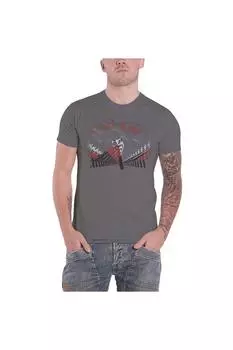 Футболка The Wall Marching Hammers Pink Floyd, серый