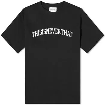 Футболка Thisisneverthat Arch-Logo, черный