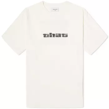 Футболка Thisisneverthat Big Initial, кремовый