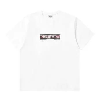 Футболка Thisisneverthat thisisneverthat Skyscraper Tee, белый