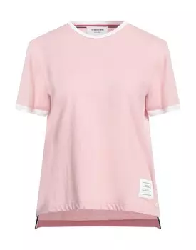 Футболка Thom Browne, бледно-розовый