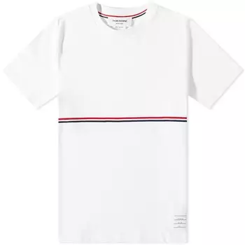Футболка Thom Browne Tricolor Stripe Tee