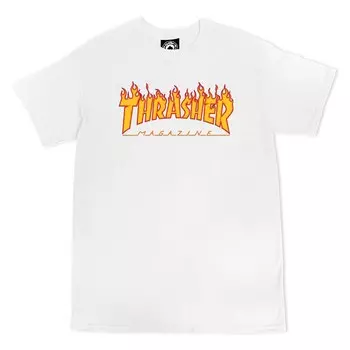 Футболка Thrasher Flame, желтый