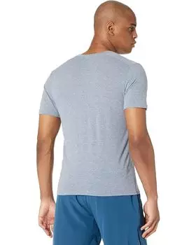 Футболка Threads 4 Thought Baseline Tri-Blend Short Sleeve Notch Tee, цвет China Blue