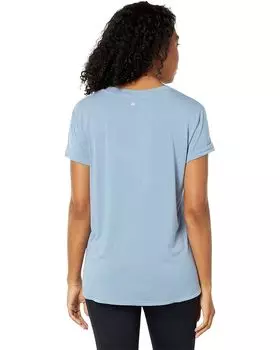 Футболка THRIVE SOCIETE V-Neck Pocket Tee, цвет Waterfall