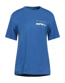 Футболка Throwback., синий