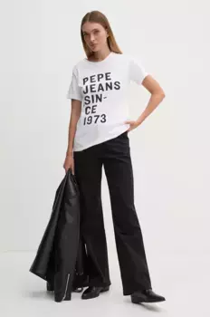 Футболка THU Pepe Jeans, белый