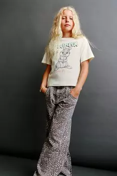 Футболка thumper disney ZARA, экрю