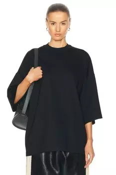 Футболка Thunderbird Milano с вышивкой из вискозы Fear of God, черный