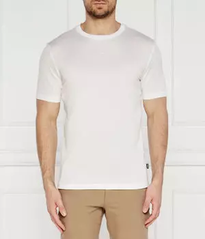 Футболка тибурт Regular fit Boss, белый
