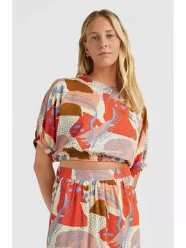 Футболка Tidda O'Neill, цвет orange/beige