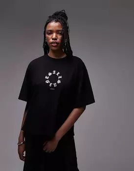 Футболка Tieroth Amelie черного цвета AllSaints