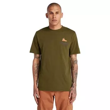 Футболка Timberland Boot Logo Box, зеленый