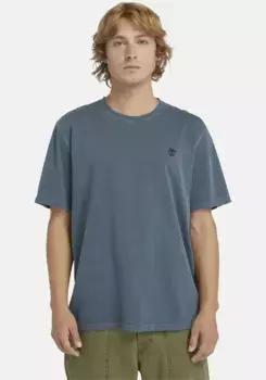 Футболка Timberland "DUNSTAN Garment Dye с коротким рукавом", цвет Dark Sapphire