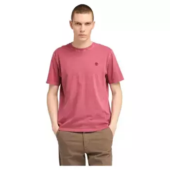 Футболка Timberland Dunstan River Garment Dye, розовый